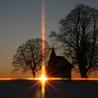 Wildenburger Land  Die rote Kapelle bei Friesenhagen