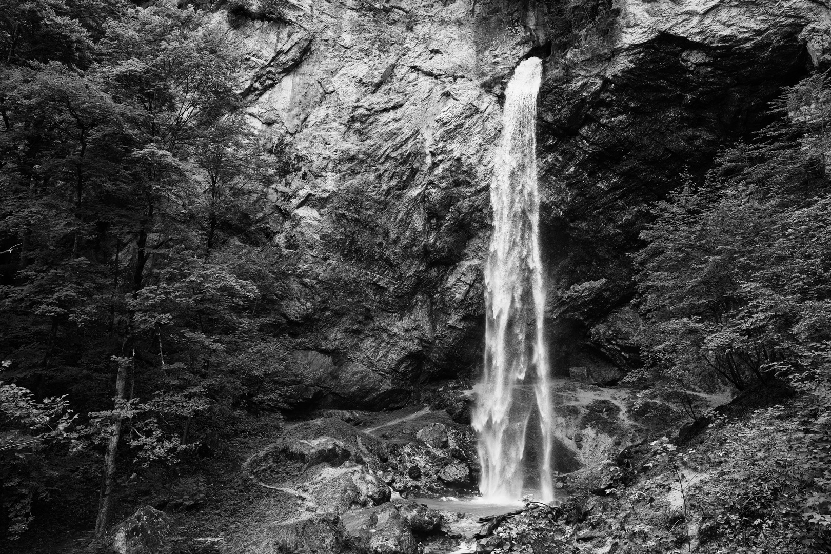 Wildensteiner Wasserfall. Kärnten, Österreich