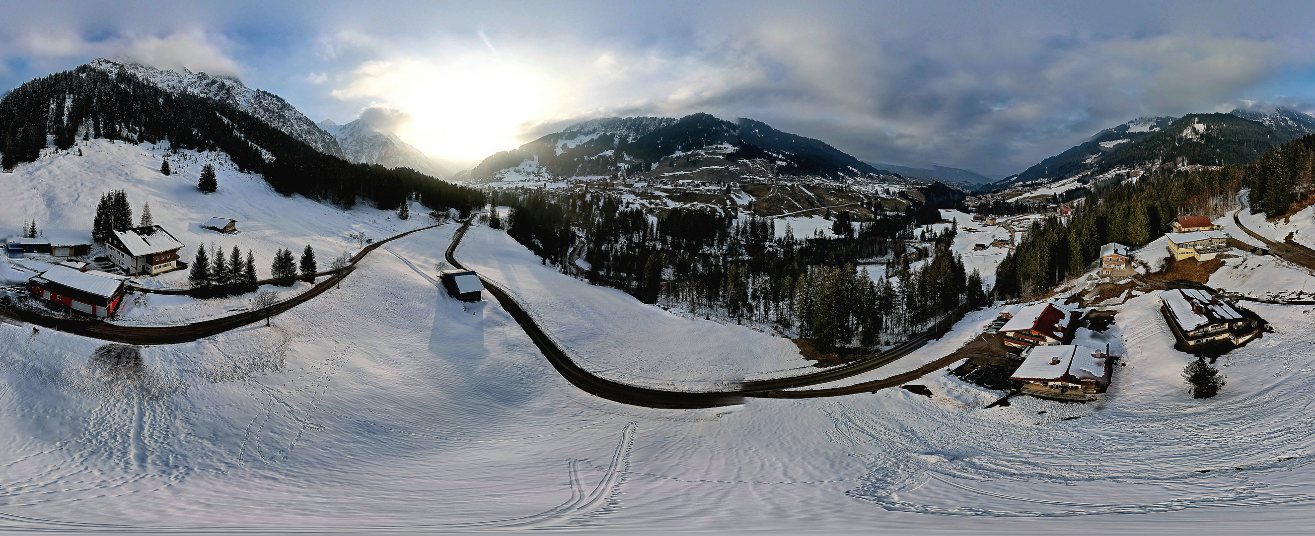 Wildental in Mittelberg Kleinwalsertal