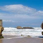 Wilder Atlantik bei Biarritz