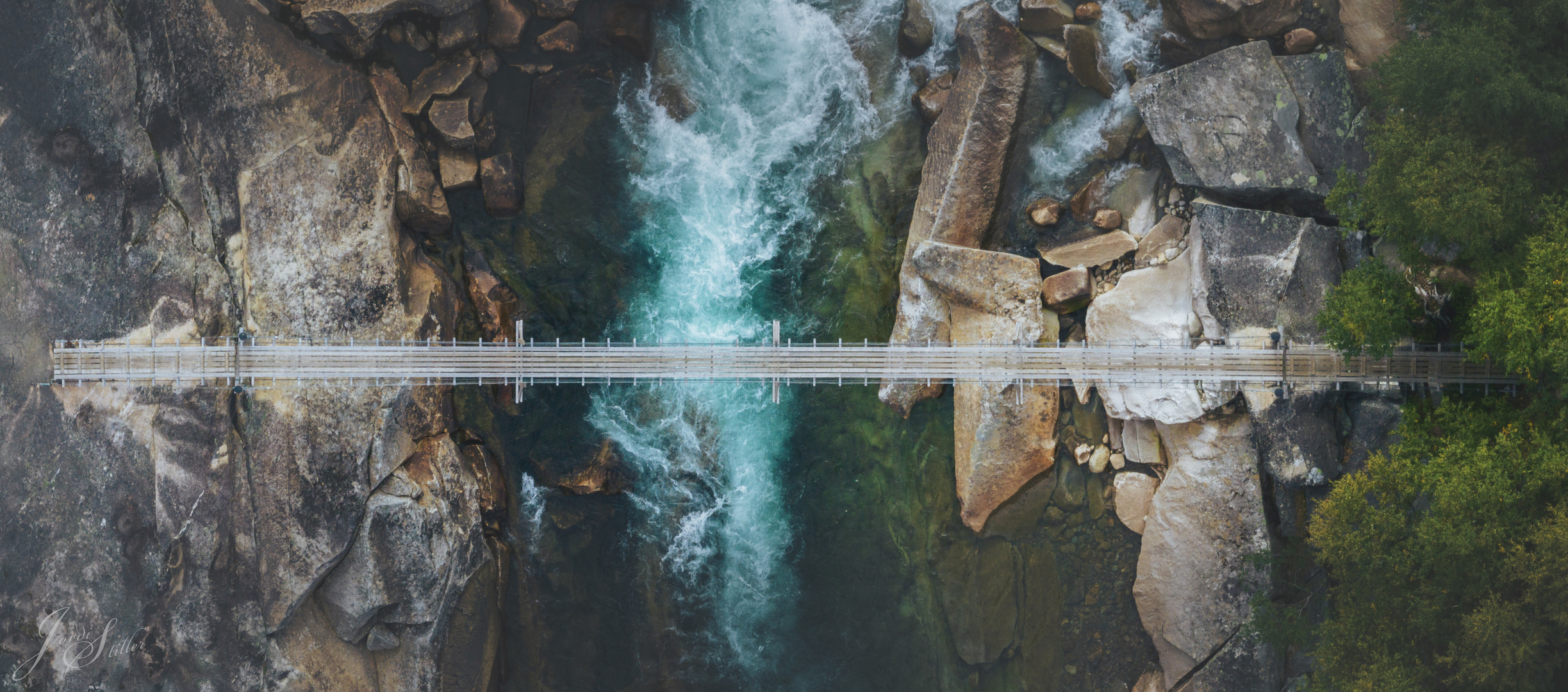 Wilder Fluss in Norwegen