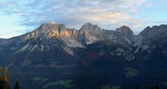 Wilder Kaiser an einem Herbstmorgen