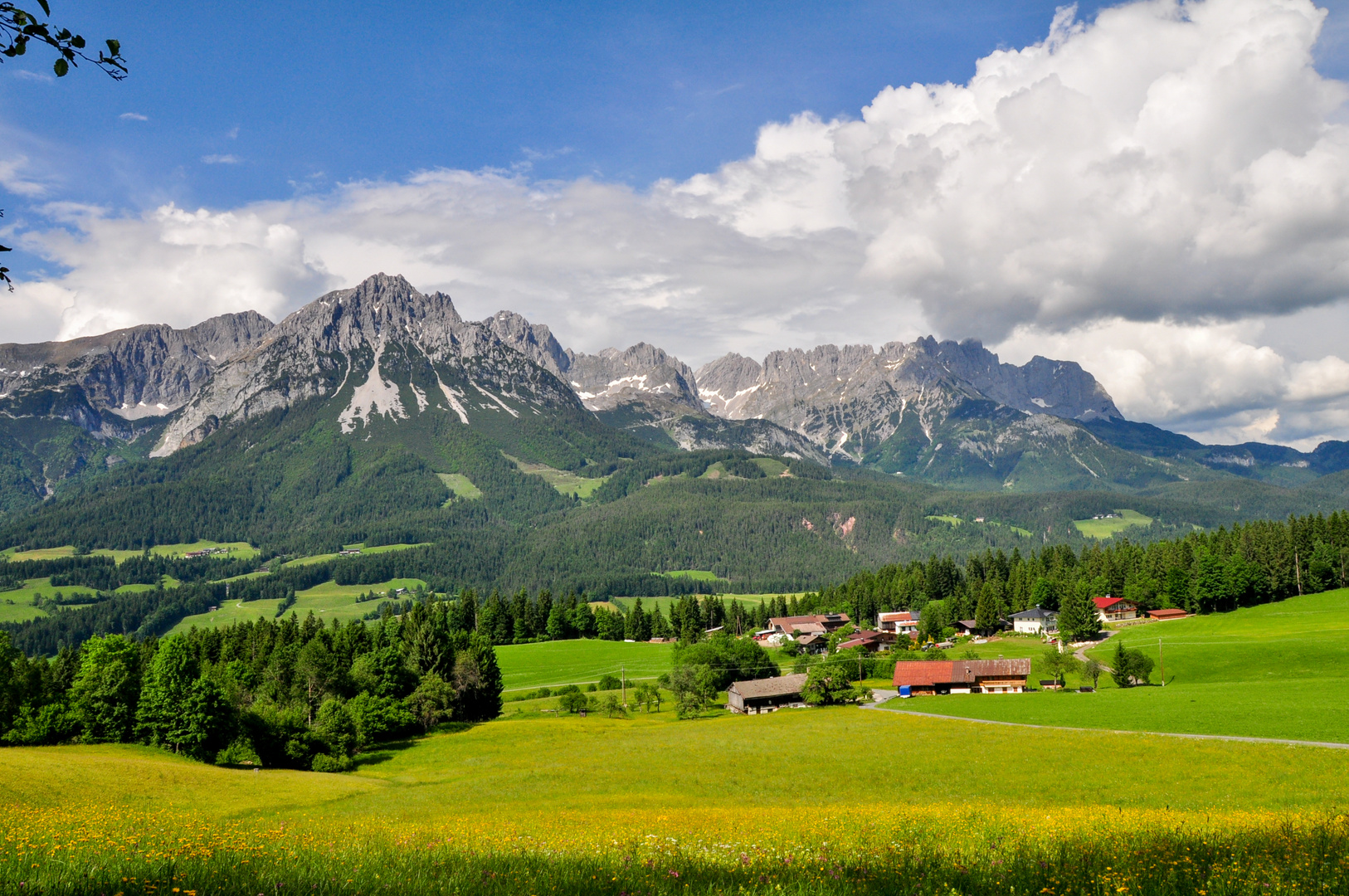 Wilder Kaiser bei Ellmau