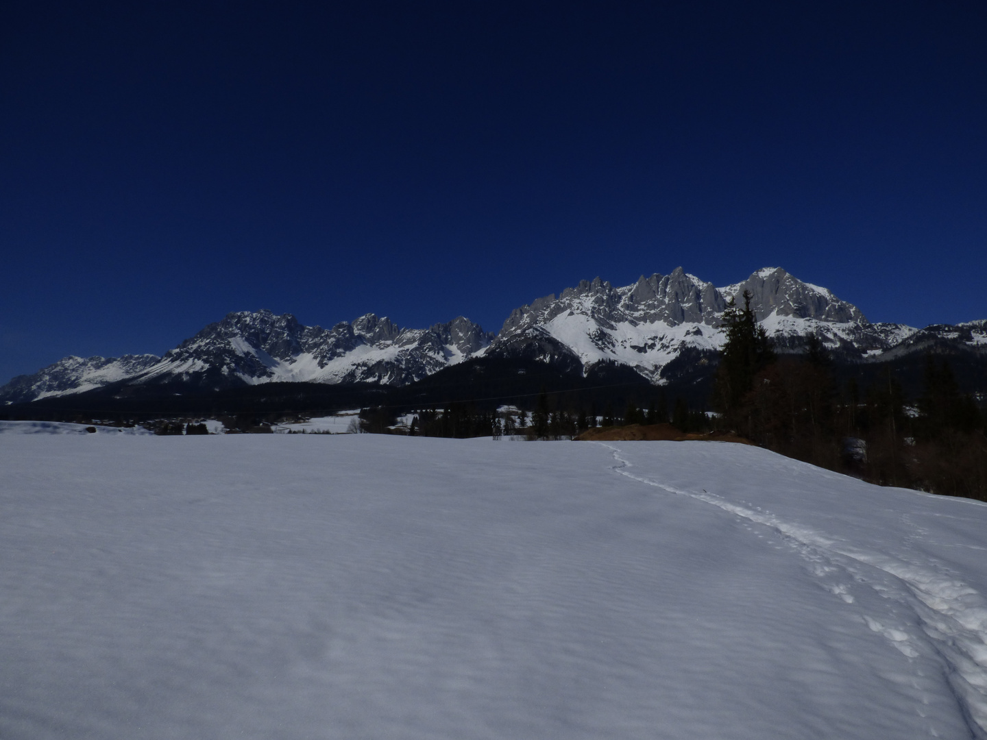 Wilder Kaiser bei Going