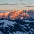 Wilder Kaiser im Abendlicht