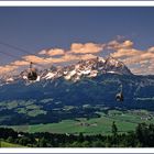 Wilder Kaiser im Abendrot