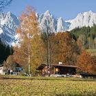 Wilder Kaiser im Herbst