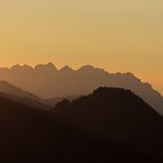 Wilder Kaiser im Morgenlicht