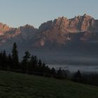 Wilder Kaiser im Morgenlicht