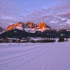 Wilder Kaiser in der Abendsonne