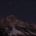 Wilder Kaiser mit Sternenhimmel