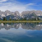 Wilder Kaiser - Panorama mit Spiegelung