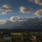 Wilder Kaiser vom Hotelzimmer aus