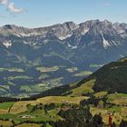 Wilder Kaiser von der Hohen Salve in Tirol...