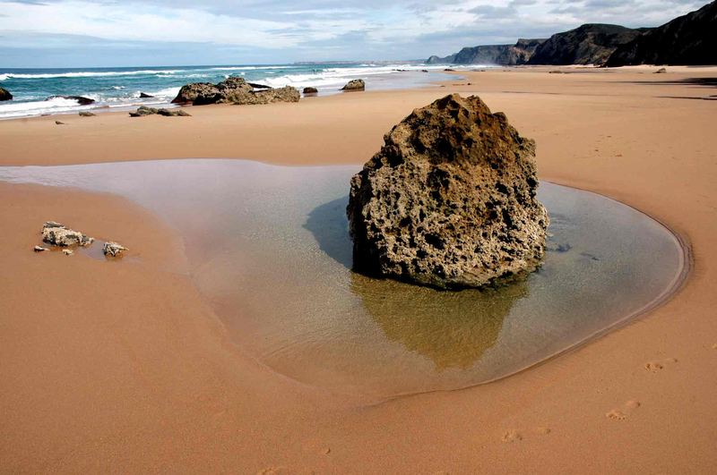 wilder strand bei aljezur