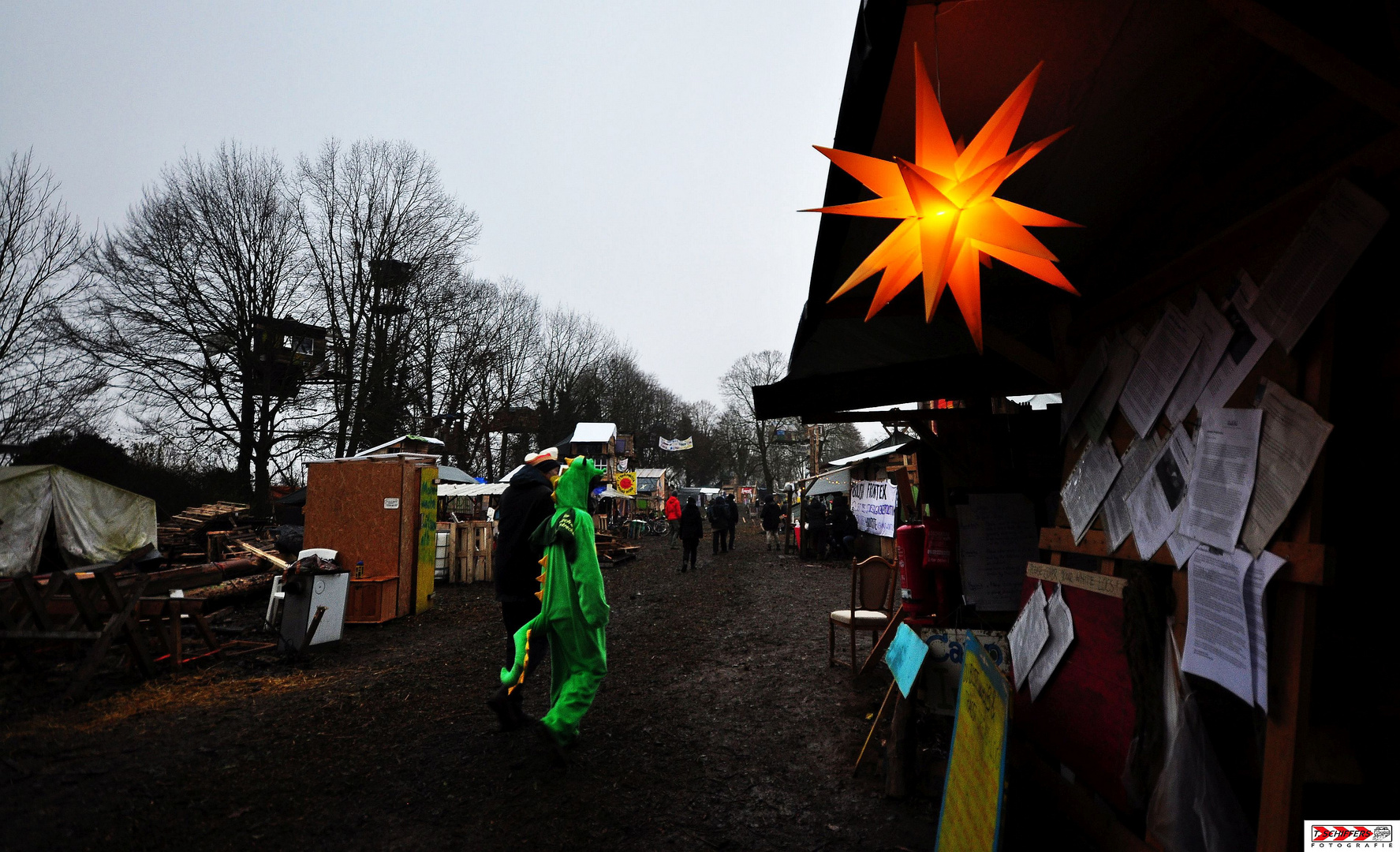 Wilder Weihnachtlicher Wintermarkt