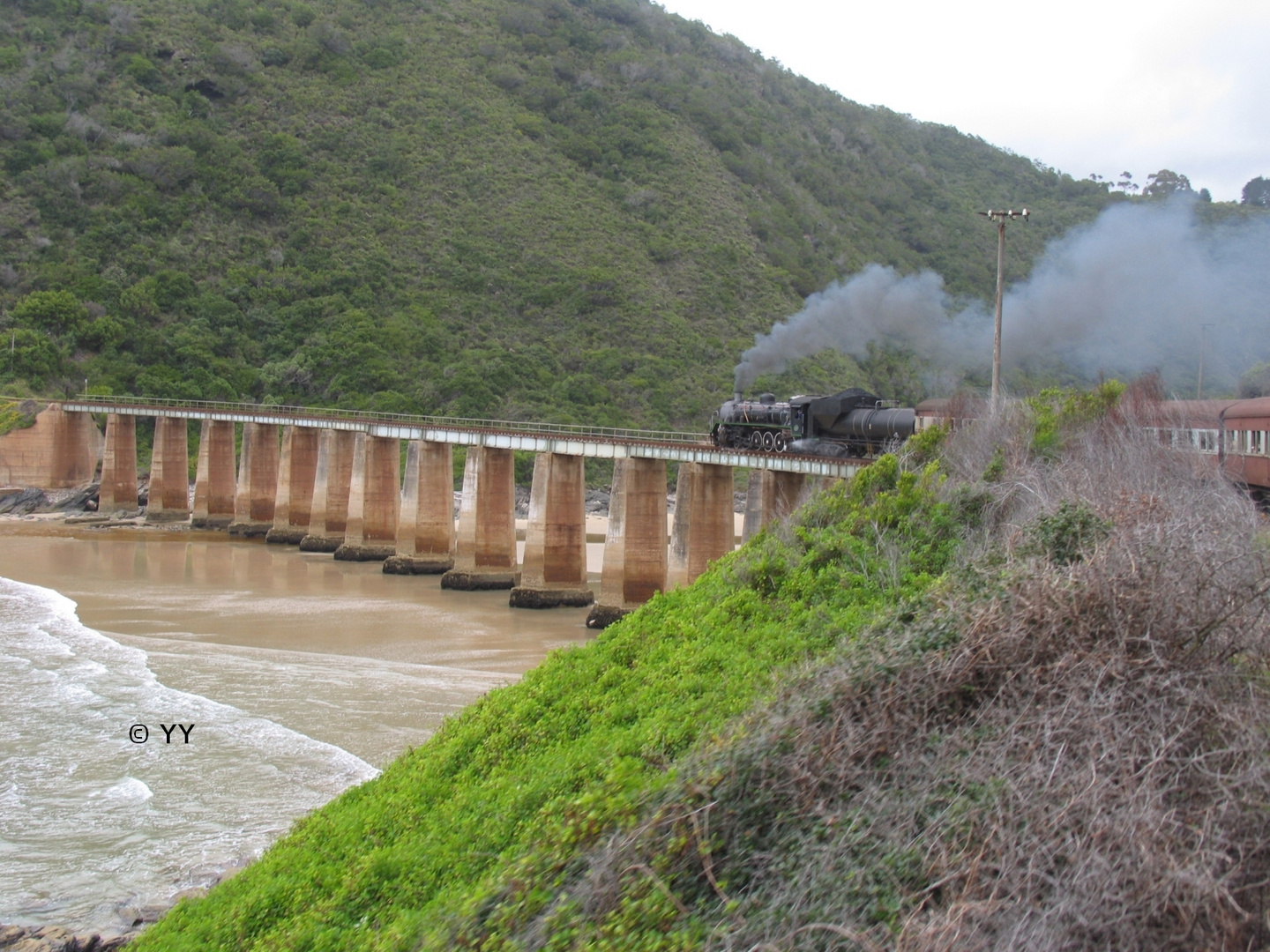 Wilderness, Viadukt über den Kaimaans River, Südafrika