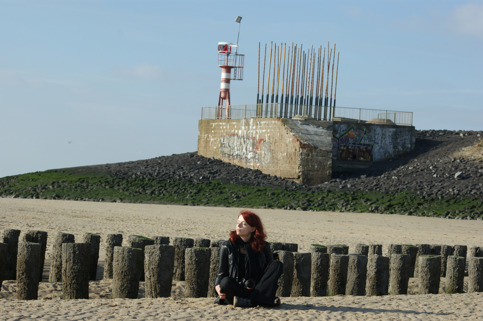 Wildkate om the Beach !!! NL