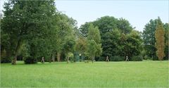 Wildpieseler im Park von Sanssouci