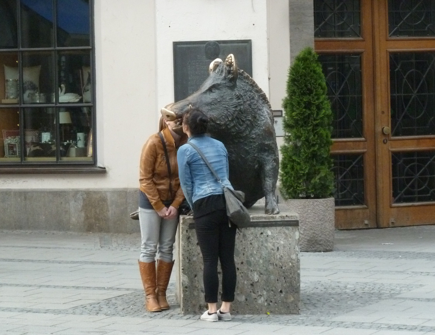 Wildschwein Bussi