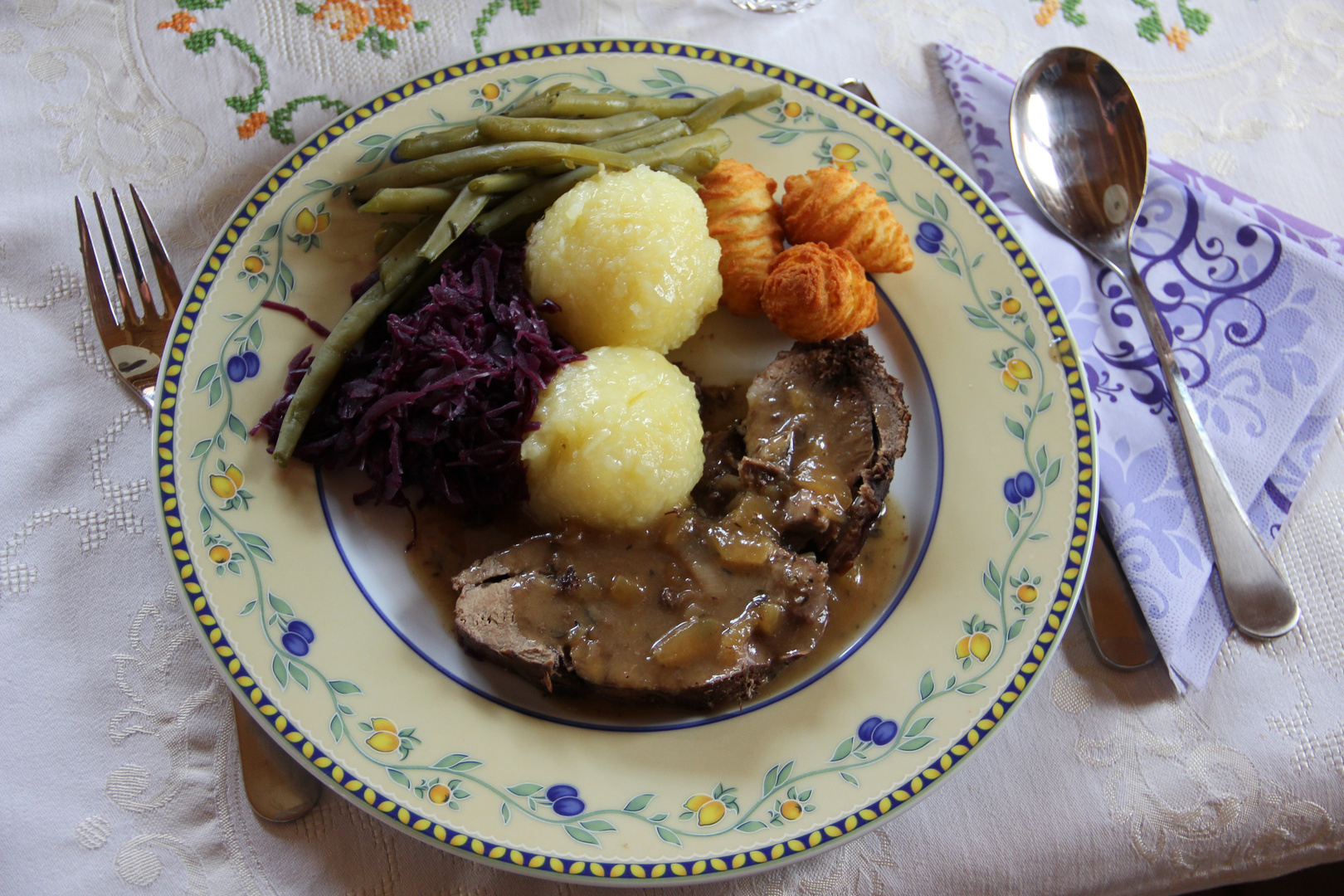 Wildschweinbraten