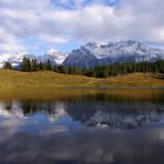 Wildsee mit seinen 3 Spiegelungen - in Bayern
