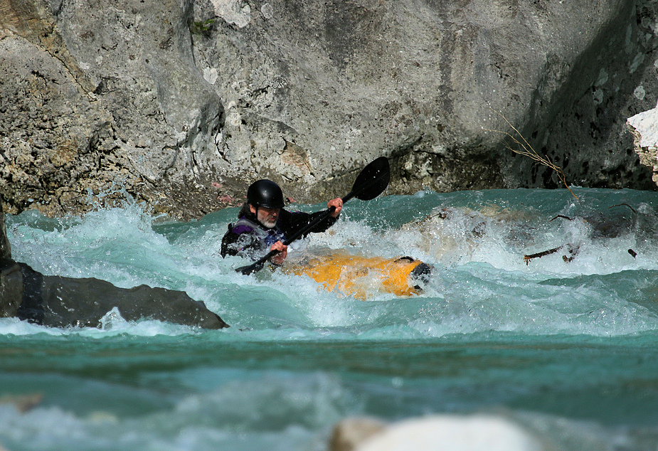 Wildwasser-Kajak