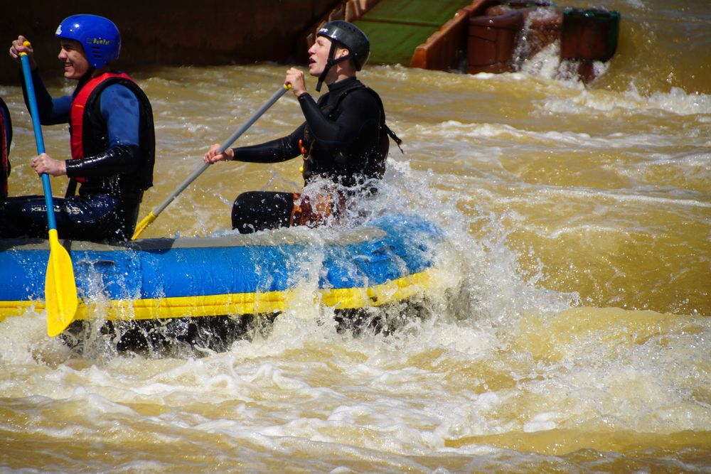 Wildwasser Rafting Markkleeberg