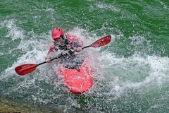 Wildwasserpaddeln auf der Salza