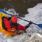 Wildwassertraining in der Leinewelle 1