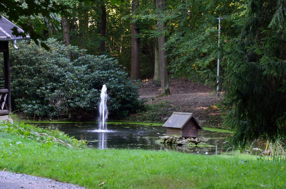 Wilhelm Wunderlich Park Meerane "Ententeich"