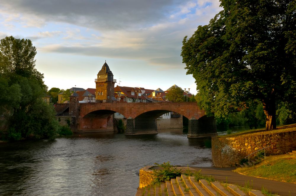 Wilhelmsbrücke Bad Kreuznach Foto & Bild architektur, deutschland