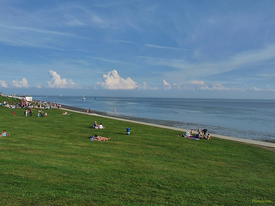 Wilhelmshaven bei herrlichen Sonnenschein