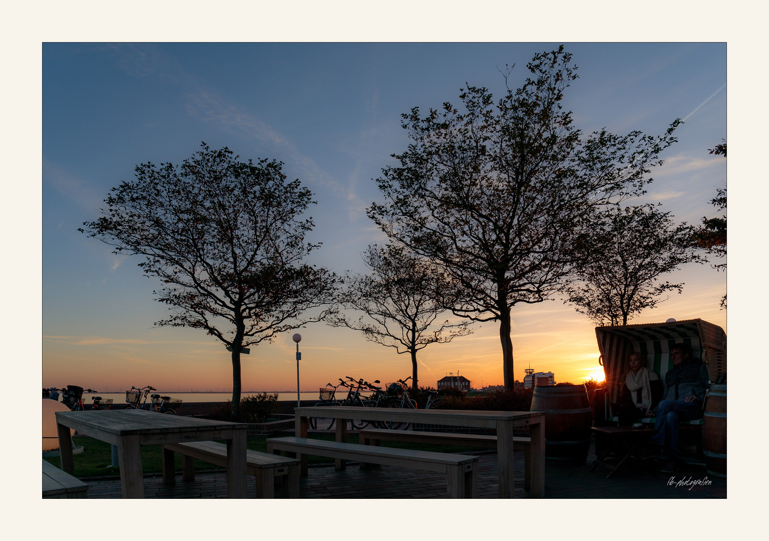 Wilhelmshaven - blaue Stunde