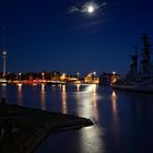 Wilhelmshaven - Blick in den Hafen Tonnenhof