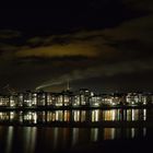 Wilhelmshaven Bontekai Nacht Ansicht