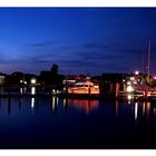 Wilhelmshaven - Hafen bei Nacht