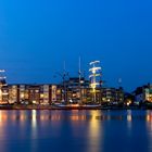 Wilhelmshavener "Skyline" nachts