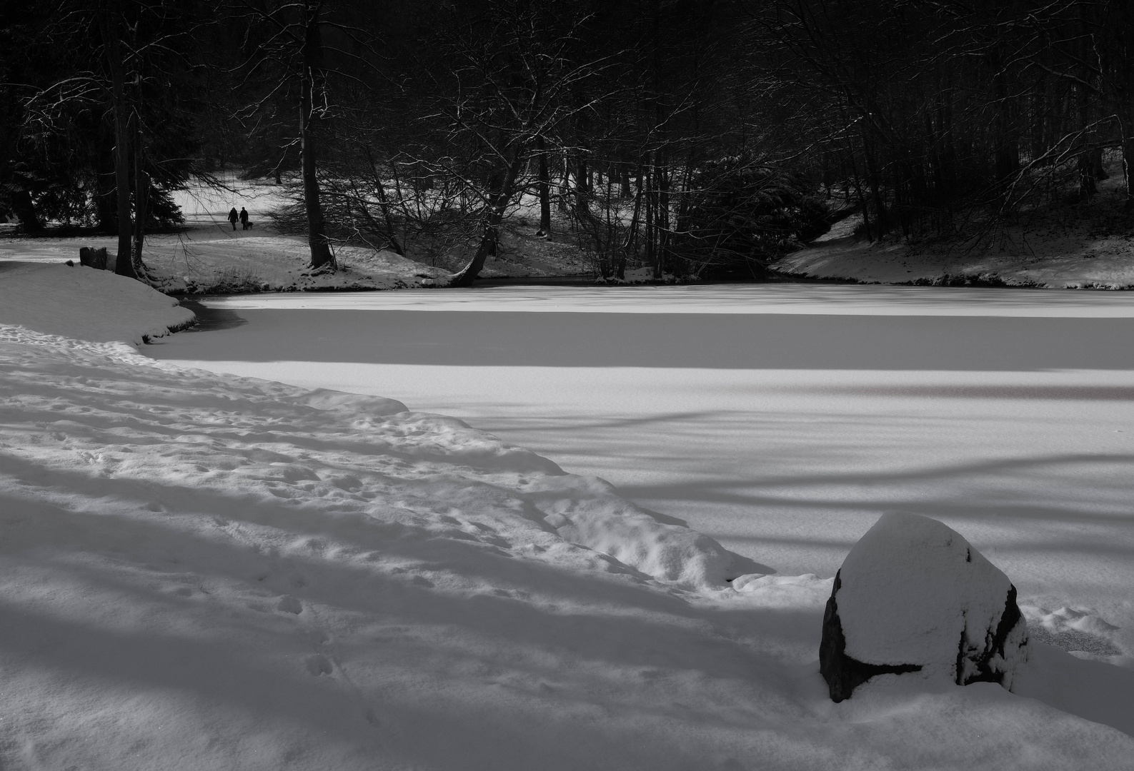 Wilhelmshöhe - Bergpark im Winter