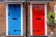 Will you take the Red door or the Blue Door?