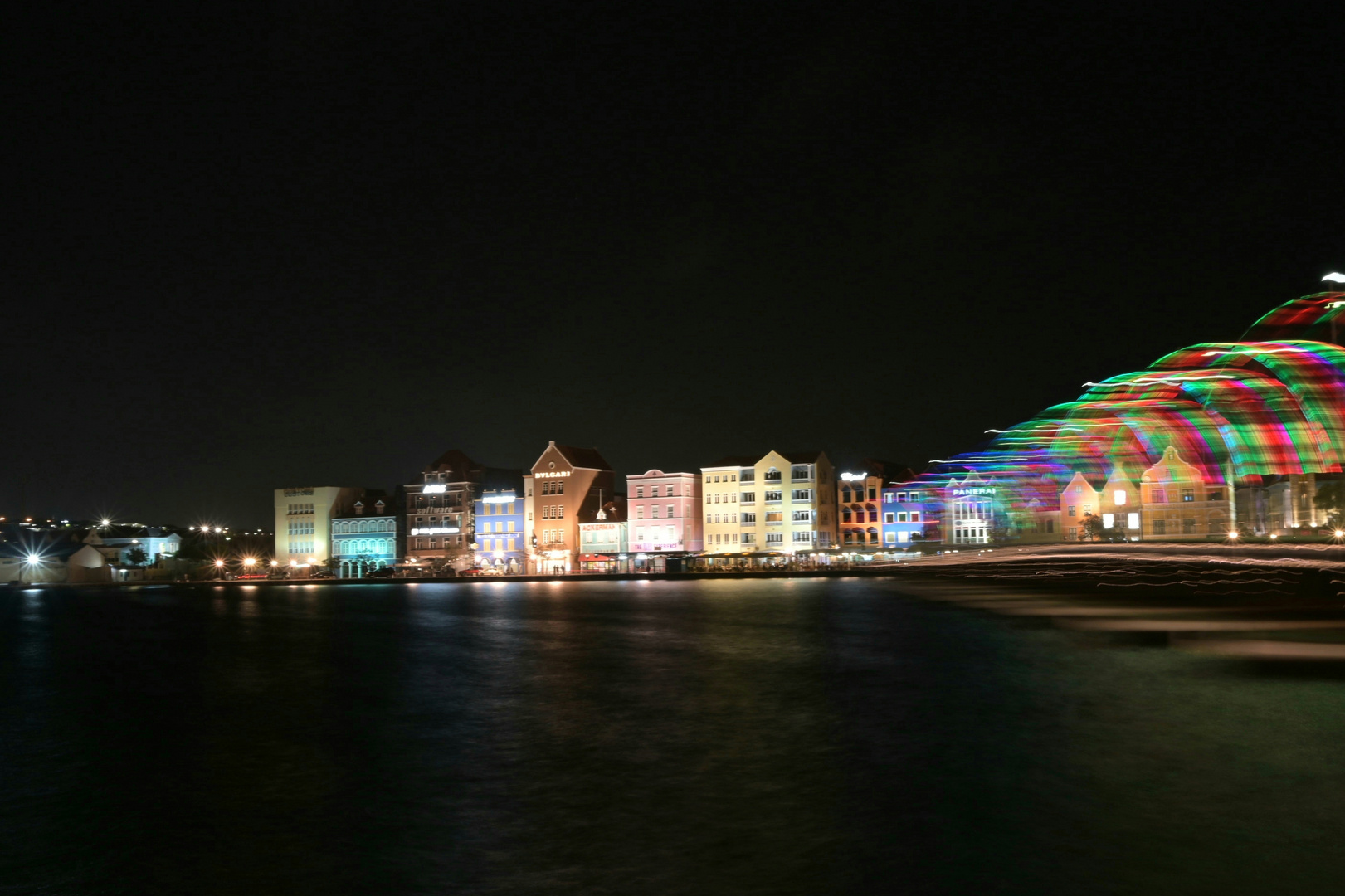 Willemstad am Abend