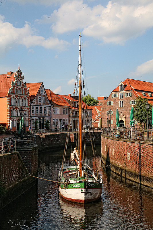 Willi im Hafen von Stade