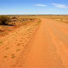 *** William Creek in the distance / the Oodnadatta Track after grating ***