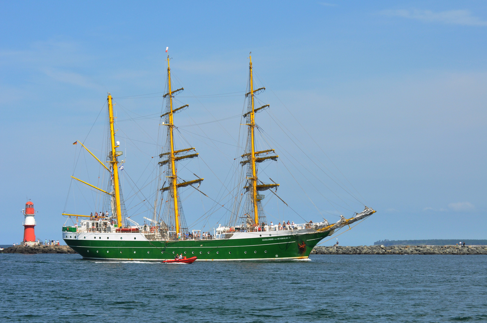 Willkommen "Alexander von Humboldt" in Rostock