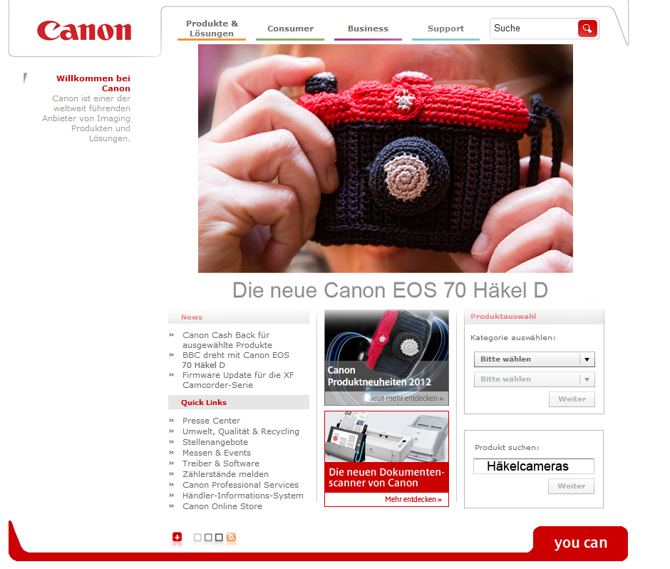 Willkommen bei Canon