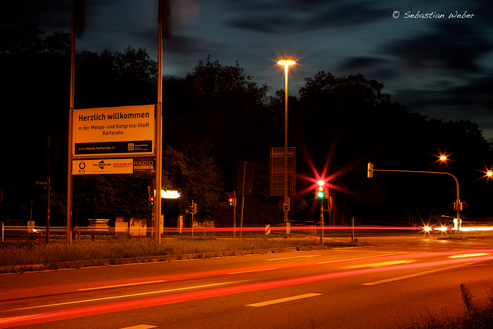 Willkommen in Karlsruhe...