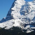 Willkommen zum Klettern am Pyramidengipfel Eiger/Schweiz