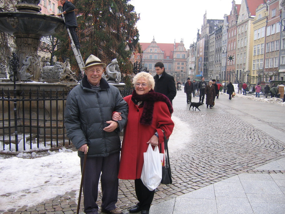 Wilma und Karl-Heinz in Danzig