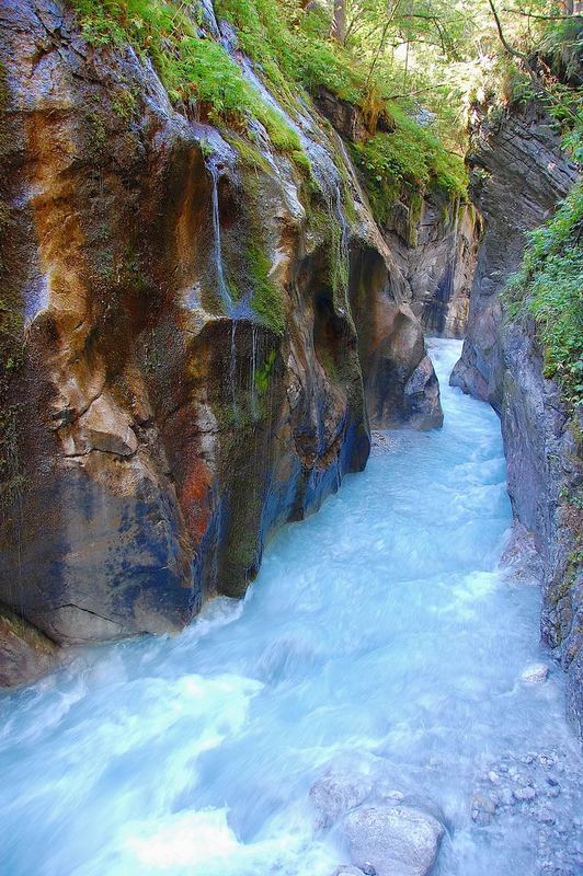 Wimbachklamm im Nationalpark Berchtesgaden