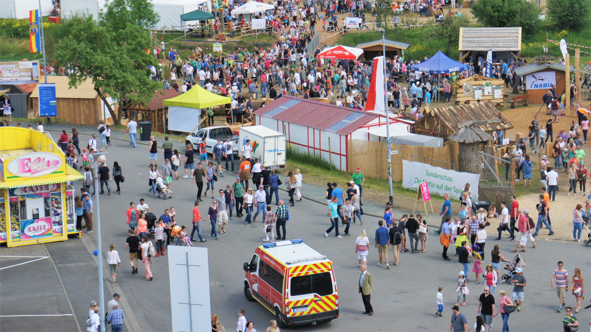 Wimmelbild: Hessentag